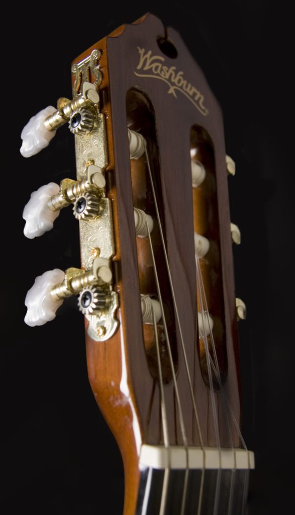 Nylon stringed classical guitars