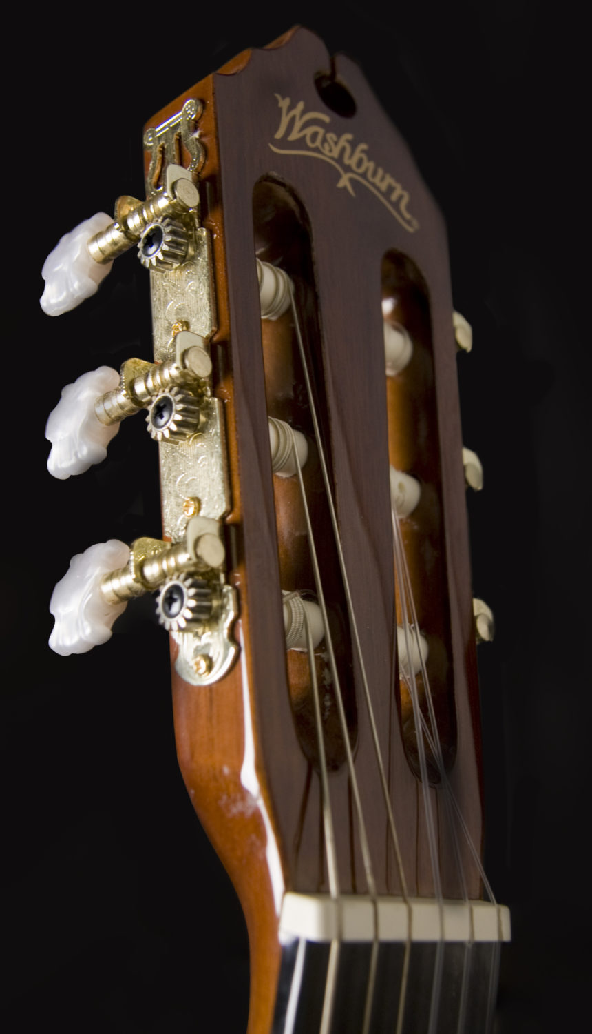 Nylon stringed classical guitars