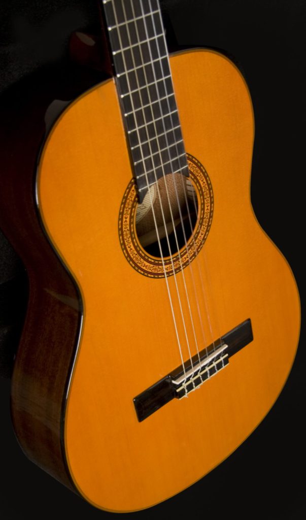 Nylon stringed classical guitars