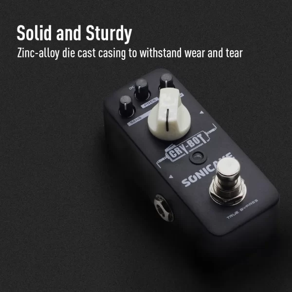 sonicake cry bot auto wah envelope filter funky bass guitar effects pedal qss 07