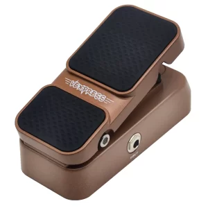 sonicake vexpress passive volume & expression volume control pedal for guitar, bass, keyboard, synthesizer, workstation qep 02