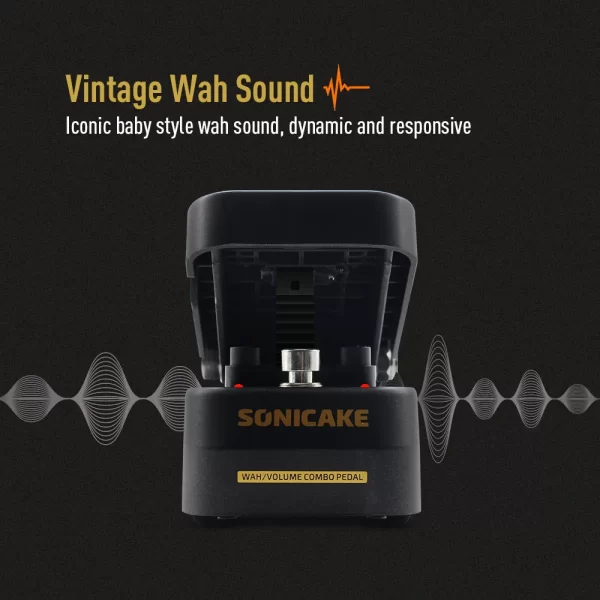 sonicake volwah active volume control & wah expression pedal qep 01 guitar parts accessories