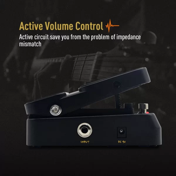 sonicake volwah active volume control & wah expression pedal qep 01 guitar parts accessories