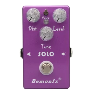 solo distortion pedal for electric guitar pedal demonfx high quality with true bypass guitar effect pedal