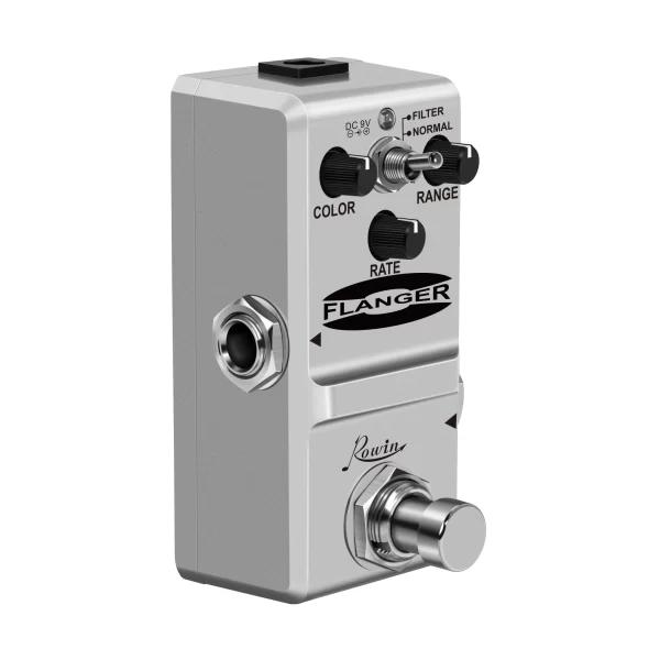 rowin electric guitar bass pedal flanger nano guitar effects pedal true bypass flange buffer mini guitar tiny effector