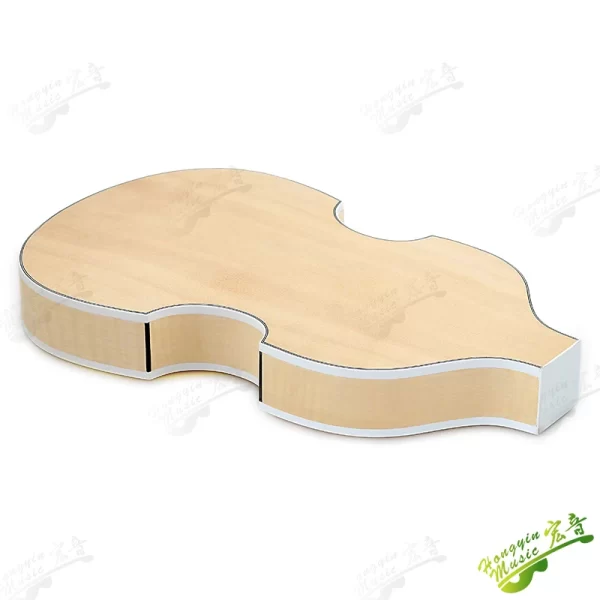 h500/1 paul bass guitar body sound barrel tiger shadow maple back spruce face