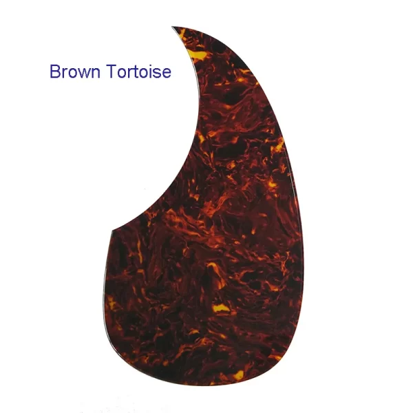 pleroo custom guitar pickgaurd great elegant bevelled edge acoustic guitar pickguard teardrop shape multicolor choice