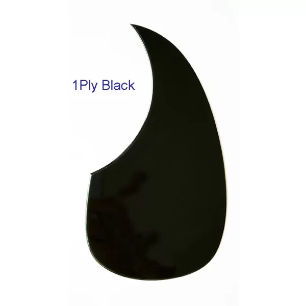 pleroo custom guitar pickgaurd great elegant bevelled edge acoustic guitar pickguard teardrop shape multicolor choice