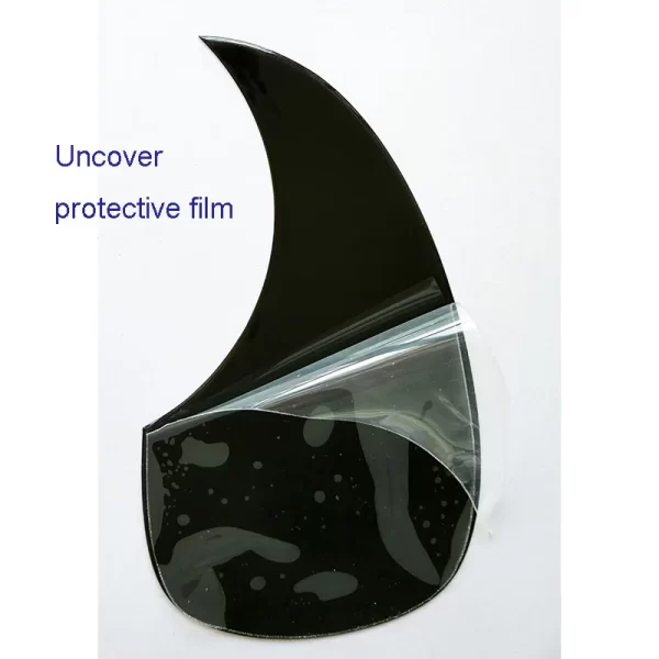 pleroo custom guitar pickgaurd great elegant bevelled edge acoustic guitar pickguard teardrop shape multicolor choice