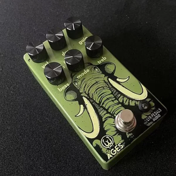 ly rock walrus guitar effects pedal 5 in 1 multi mode rock overdrive pedal