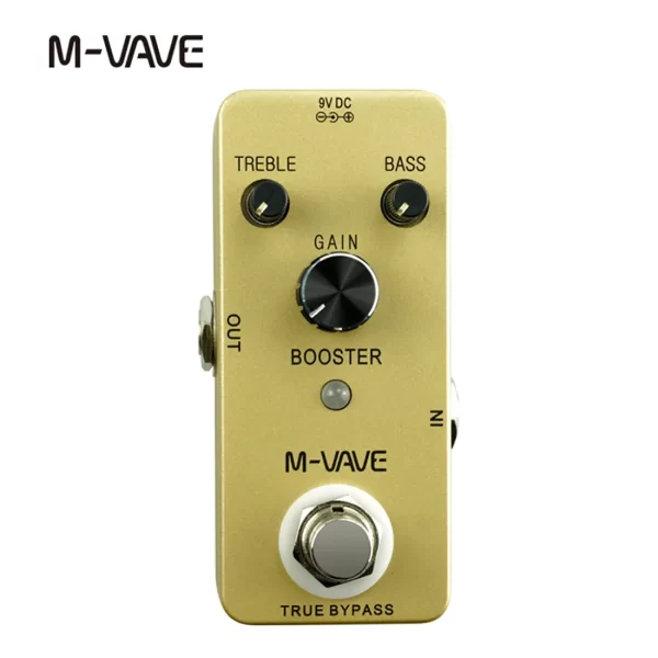 m vave mini loop/aby/tremolo/phaser/overdrive/distortion/chorus electric guitar effect pedal