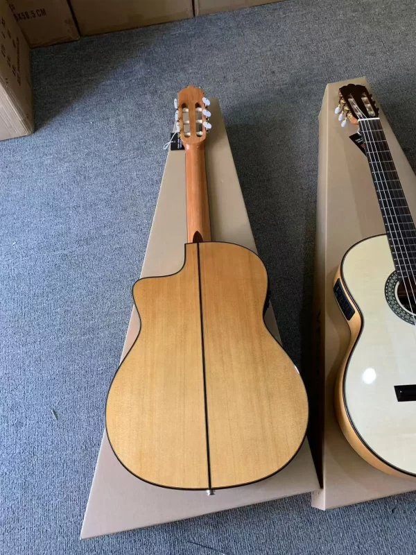 all solid geake k 600c flamenco classical guitar high quality with spanish spruce cypress nylon mahogany rosewood psy301
