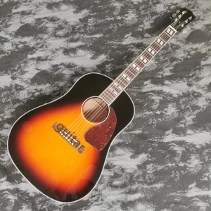 j45 series 41 inch solid wood profile top sunset bright paint acoustic folk guitar