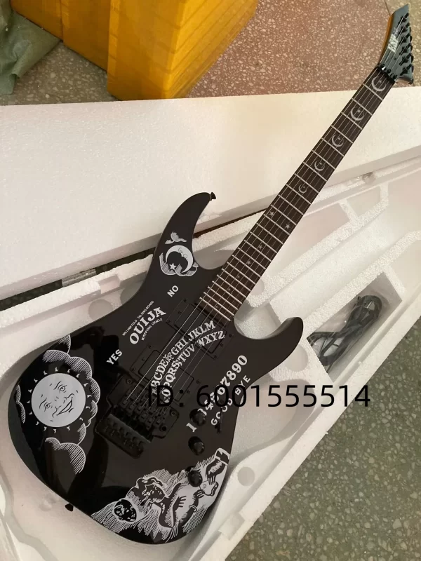 send tomorrow esp custom shop kh 2 ouija kirk hammett cynthia electric guitar