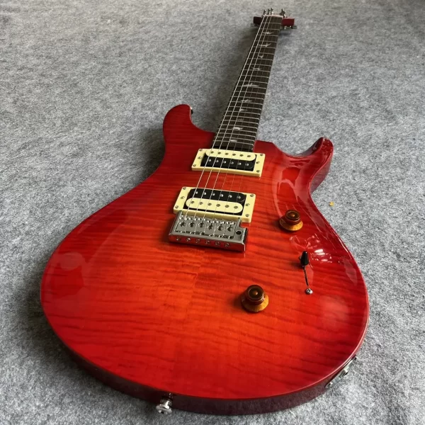 prs electric guitar has exquisite craftsmanship, comfortable feel, excellent sound, and superior quality