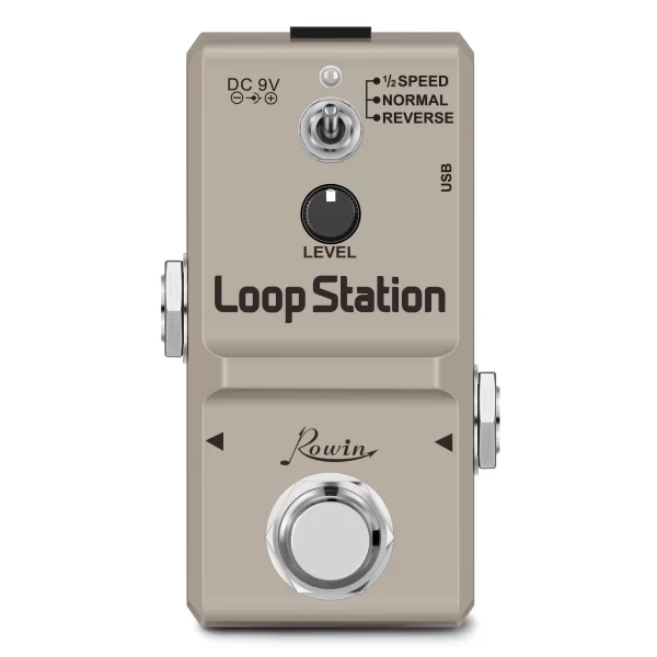 rowin mini guitar pedals nano size dist overdrive fuzz chorus flanger phaser delay dumble booster bluce tremolo tube drive comp
