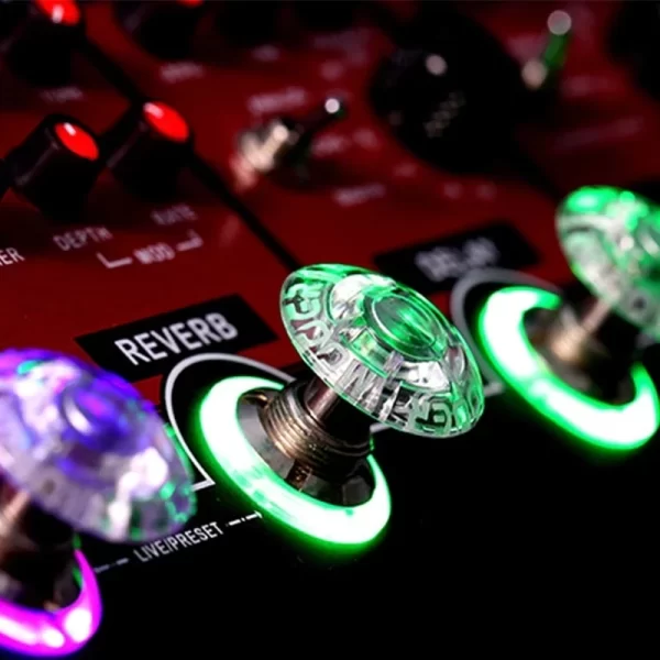 10pcs 11 11 mooer shrooms footswitch toppers candy plastic bumpers electric guitar effects pedal protector