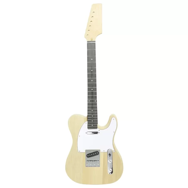 diy electric guitar assembled kit set 6 strings 22 frets maple wood guitar electric guitar hand assembled parts accessory set