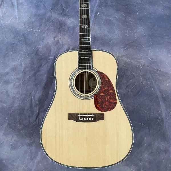 20frets acoustic guitar solid spruce top 20frets rosewood fingerboard hollow abalone inlaid fingerboard
