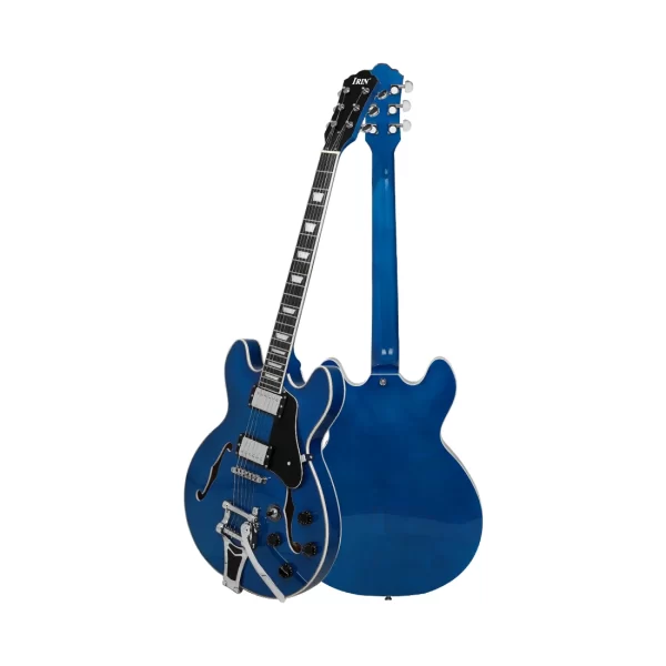 jazz f hole full hollow electric guitar 6 string available in multiple colors jazz electric guitar