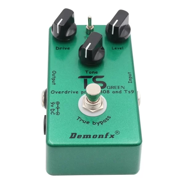 demonfx ts green overdrive pedal,high quality ts9 and ts808 overdrive booster guitar effect pedal