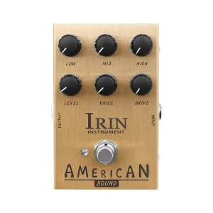 irin an 34 electric guitar effect pedal american sound amp simulator of fd 57 deluxe amplifier from clean to overdrive effector