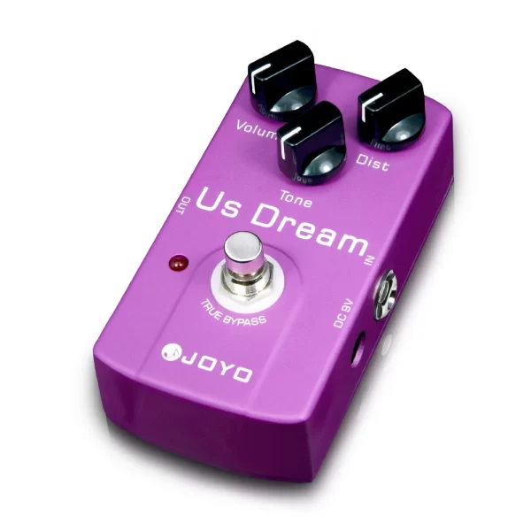 joyo jf 34 us dream distortion guitar effect pedal high gain distortion effect driven tube amplifier simulation guitar pedal