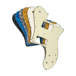 fei man custom deluxe style scratch plate replacement, guitar parts, pickguard for mexico, usa, 72 "reissue, ri tele