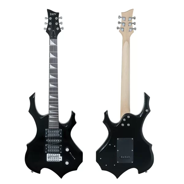 irin 6 strings electric guitar 24 frets maple body electric guitar guitarra with bag speaker necessary guitar parts & accessory
