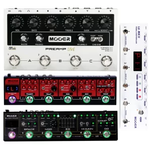 mooer guitar multi effects pedal combined effect pedal pcl6 mkii pedal controller programmable guitar parts & accessories