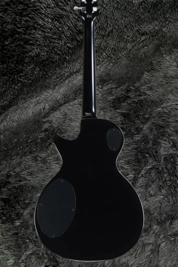 zemaitis casimere metal satin black electric guitar aluminum plate rosewood fingerboard chrome hardware korean made tremolo brid
