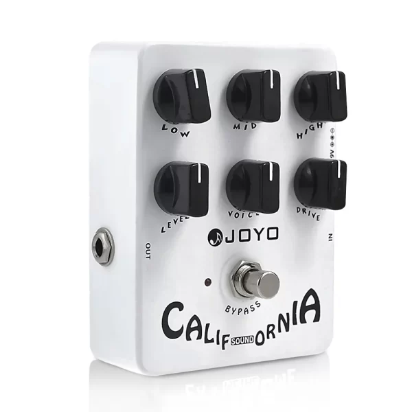 joyo jf 15 california sound overdrive guitar effect pedal rock tones natural tube sound pedal simulates from mk ii amplifier