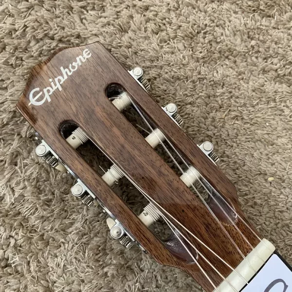 g034 original genuine epi ce coupe thinbody nylon string classical acoustic electric guitar with sh148 shadow pickups