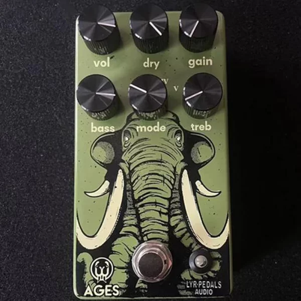 ly rock walrus guitar effects pedal 5 in 1 multi mode rock overdrive pedal