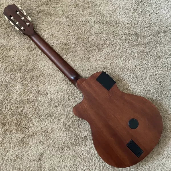 g034 original genuine epi ce coupe thinbody nylon string classical acoustic electric guitar with sh148 shadow pickups