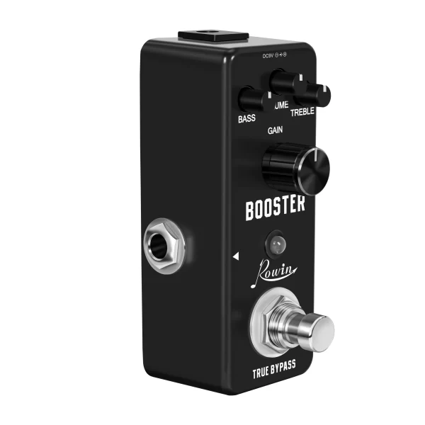 rowin lef 318 guitar booster pedal pure boost effect pedals analog pure signal amplification sound encouraging