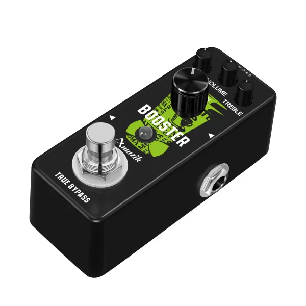 mini booster guitar effect pedal,true gain booster, micro clean boost pedal for electric guitar pure clean mini booster pedals t