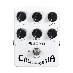 joyo jf 15 california sound overdrive guitar effect pedal rock tones natural tube sound pedal simulates from mk ii amplifier