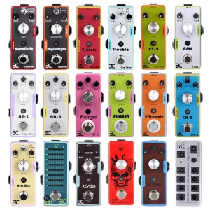 irin eno electric guitar effect pedal multi effects guitar pedal power supply true bypass metal case guitar accessories