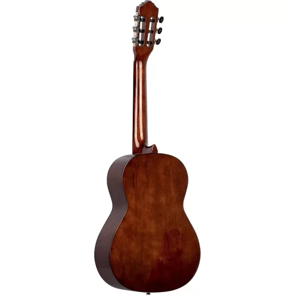 ortega guitars 6 string student series 3/4 size nylon classical guitar, right (rst5 3/4)