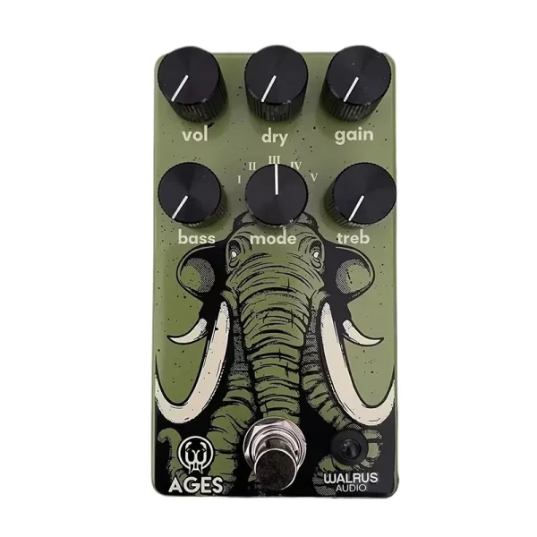 ly rock walrus guitar effects pedal 5 in 1 multi mode rock overdrive pedal