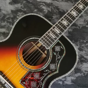all solid wood, all solid 43 inch jubmo mold j20o series museum glossy acoustic acoustic guitar