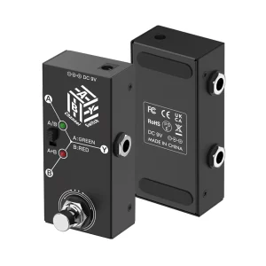 guitar pedals aby box line selector ab switch mini guitar effect pedal bidirectional transmission metal casing anti slip