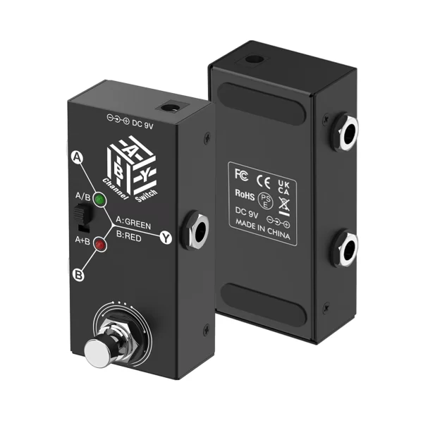 guitar pedals aby box line selector ab switch mini guitar effect pedal bidirectional transmission metal casing anti slip
