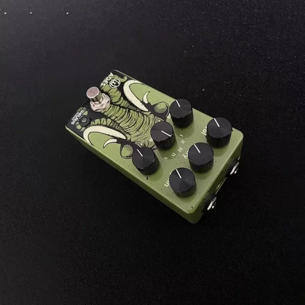 ly rock walrus guitar effects pedal 5 in 1 multi mode rock overdrive pedal