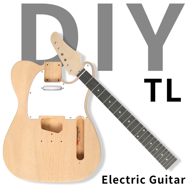 DIY TL 单-单 拾音器 桃花芯琴体 TL电吉他-8