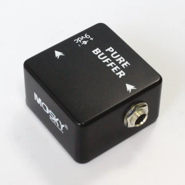 mosky pure buffer pedal,buffer guitar effect pedal full metal shell guitar accessories black