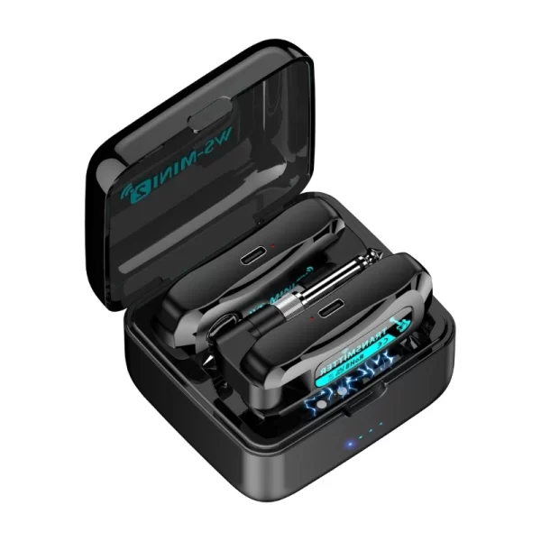 2.4ghz guitar wireless system guitar transmitter receiver rechargeable digital guitar system cordless guitar