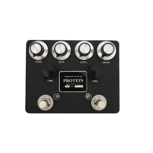 zvex br0wne protein electric guitar overdrive distortion pedal, original clone,hand build by xiao