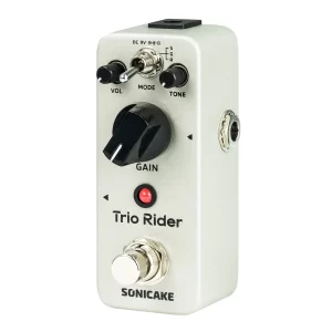 sonicake trio rider overdrive guitar effects pedal centaur style classic overdrive buffered bypass qss 26